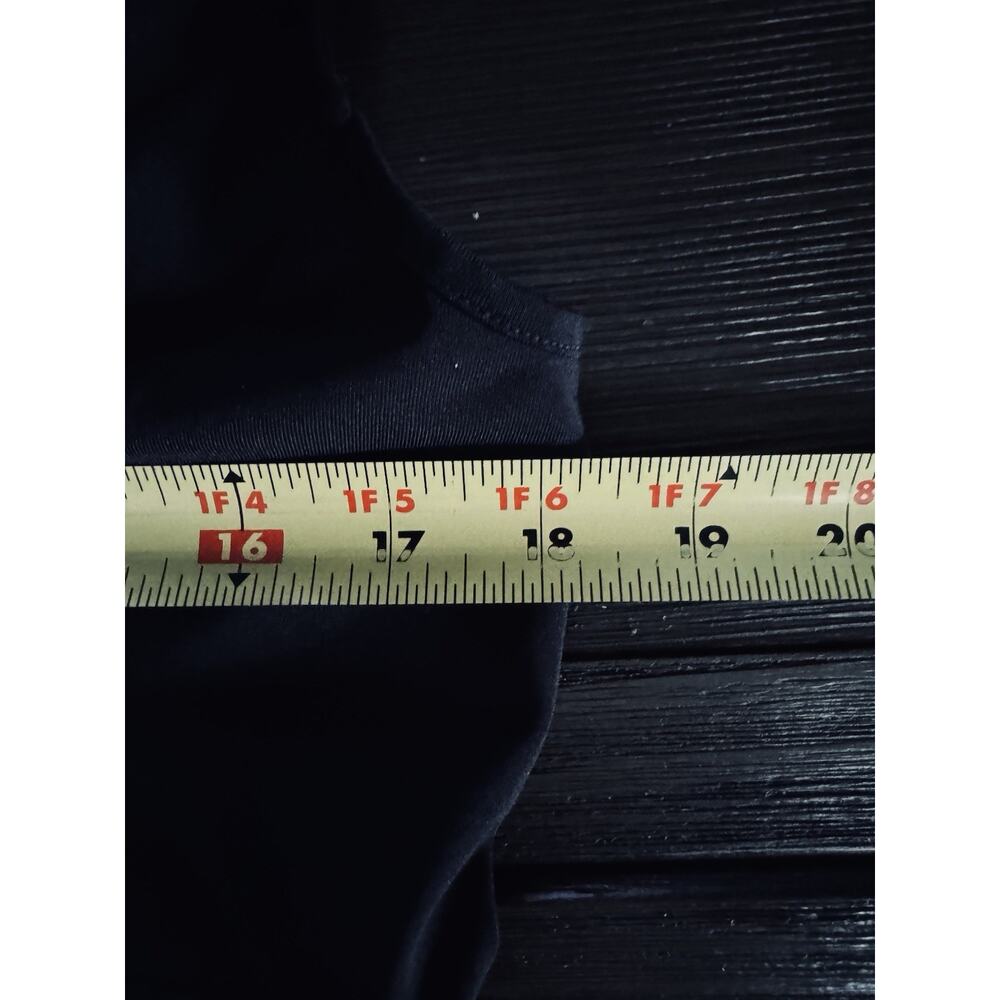 Old Navy Y2K Black Midi Dress Size‎ L Perfect Fit Casual Summer Vacation Travel - Picture 6 of 9